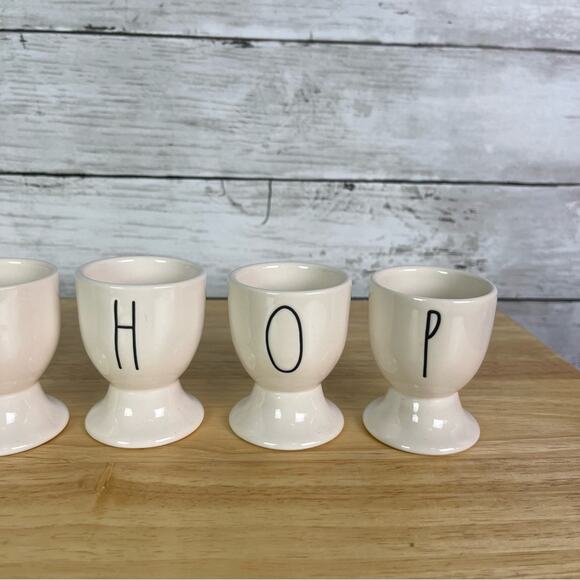 Rae Dunn HIP HOP Egg Holder Set - Picture 3 of 3